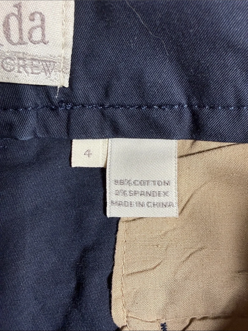 Women's Navy Bermuda Shorts